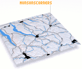 3d view of Munsons Corners