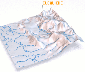 3d view of El Caliche
