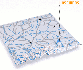 3d view of Los Chinos