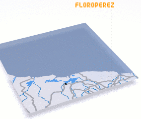 3d view of Floro Pérez