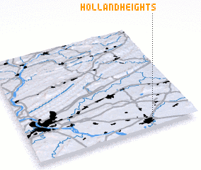 3d view of Holland Heights