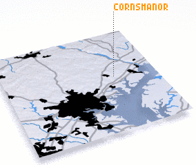 3d view of Corns Manor