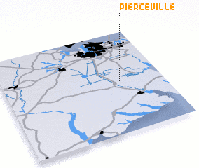 3d view of Pierceville