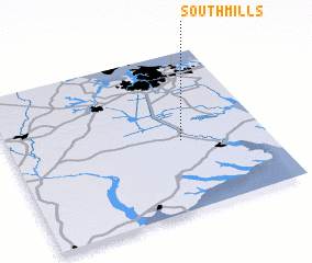 3d view of South Mills