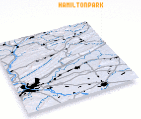 3d view of Hamilton Park