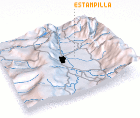 3d view of Estampilla