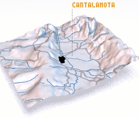3d view of Cantalamota