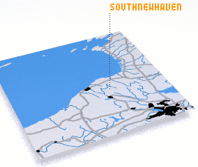 3d view of South New Haven