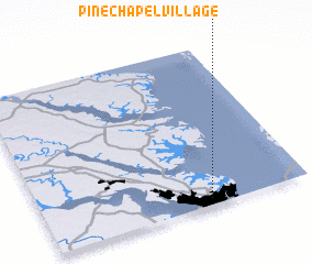 3d view of Pine Chapel Village