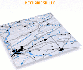 3d view of Mechanicsville