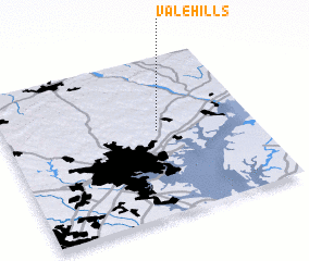 3d view of Vale Hills