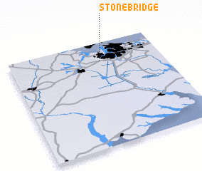 3d view of Stone Bridge