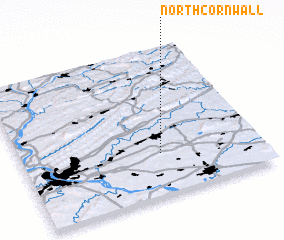 3d view of North Cornwall