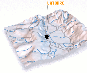 3d view of La Torre