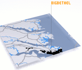 3d view of Big Bethel