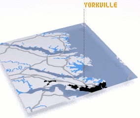 3d view of Yorkville
