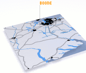 3d view of Boone