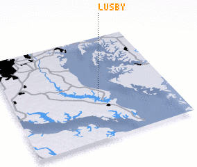 3d view of Lusby