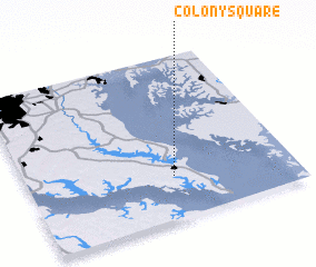 3d view of Colony Square