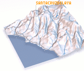 3d view of Santa Cruz de Laya