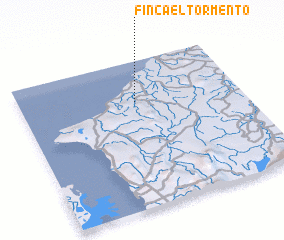 3d view of Finca El Tormento