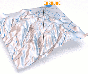 3d view of Carhuac