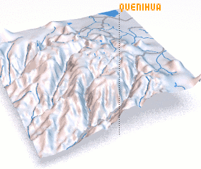 3d view of Queñihua