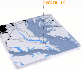 3d view of Great Mills