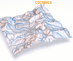 3d view of Coconuco