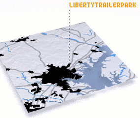 3d view of Liberty Trailer Park