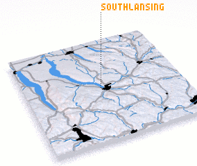 3d view of South Lansing