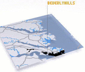 3d view of Beverly Hills