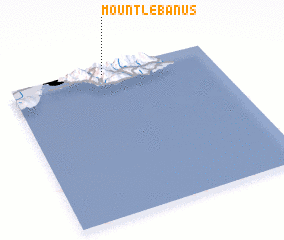 3d view of Mount Lebanus