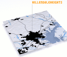 3d view of Hillendale Heights