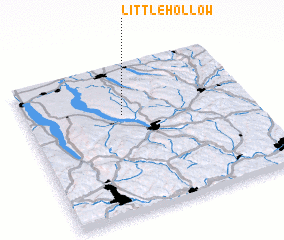 3d view of Little Hollow