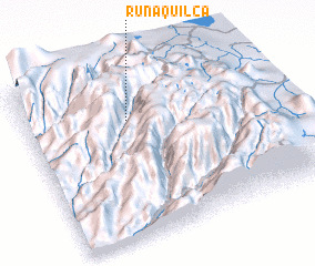 3d view of Runaquilca
