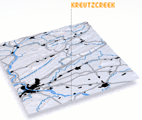 3d view of Kreutz Creek