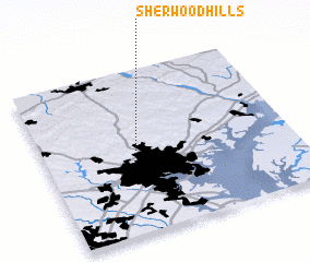 3d view of Sherwood Hills