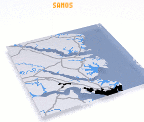 3d view of Samos