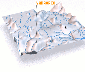 3d view of Yanaorco