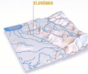 3d view of El Venado