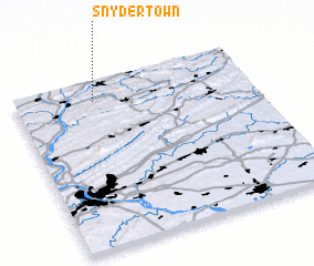 3d view of Snydertown