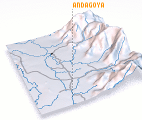 3d view of Andagoya