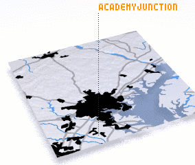 3d view of Academy Junction