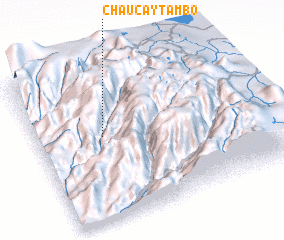 3d view of Chaucaytambo