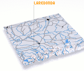 3d view of La Redonda