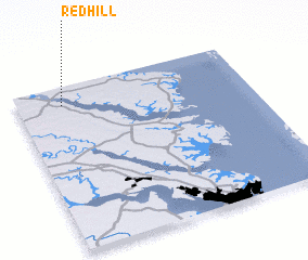 3d view of Red Hill