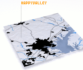 3d view of Happy Valley