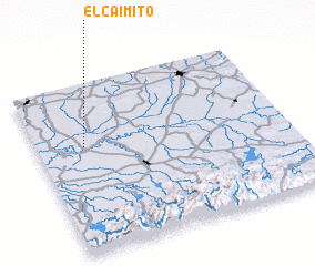 3d view of El Caimito