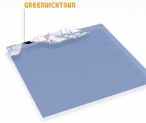 3d view of Greenwich Town